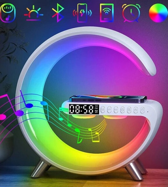 G63 Smart Light Sound Machine with LED Alarm Clock