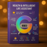 G63 Smart Light Sound Machine with LED Alarm Clock